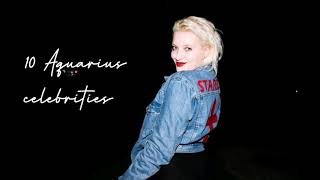 10 Aquarius Celebrities