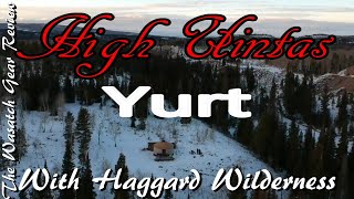 High Uintas Yurt in the Winter