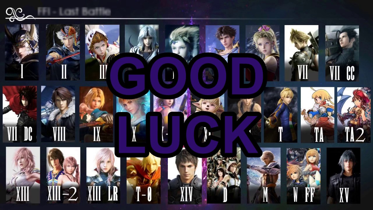 Blind Test de 28 Final Fantasy