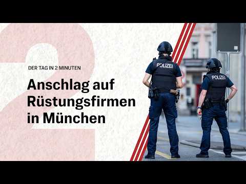 Brandsatzattacke in München: Zwei Verdächtige festgenommen | Der Tag in 2 Minuten