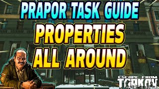 Properties All Around - Prapor Task Guide - Escape From Tarkov