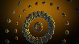 Orange ASTEROIDS Madness Background Loop 🪨 No Copyright Background | Video 4K Video (Ultra HD)