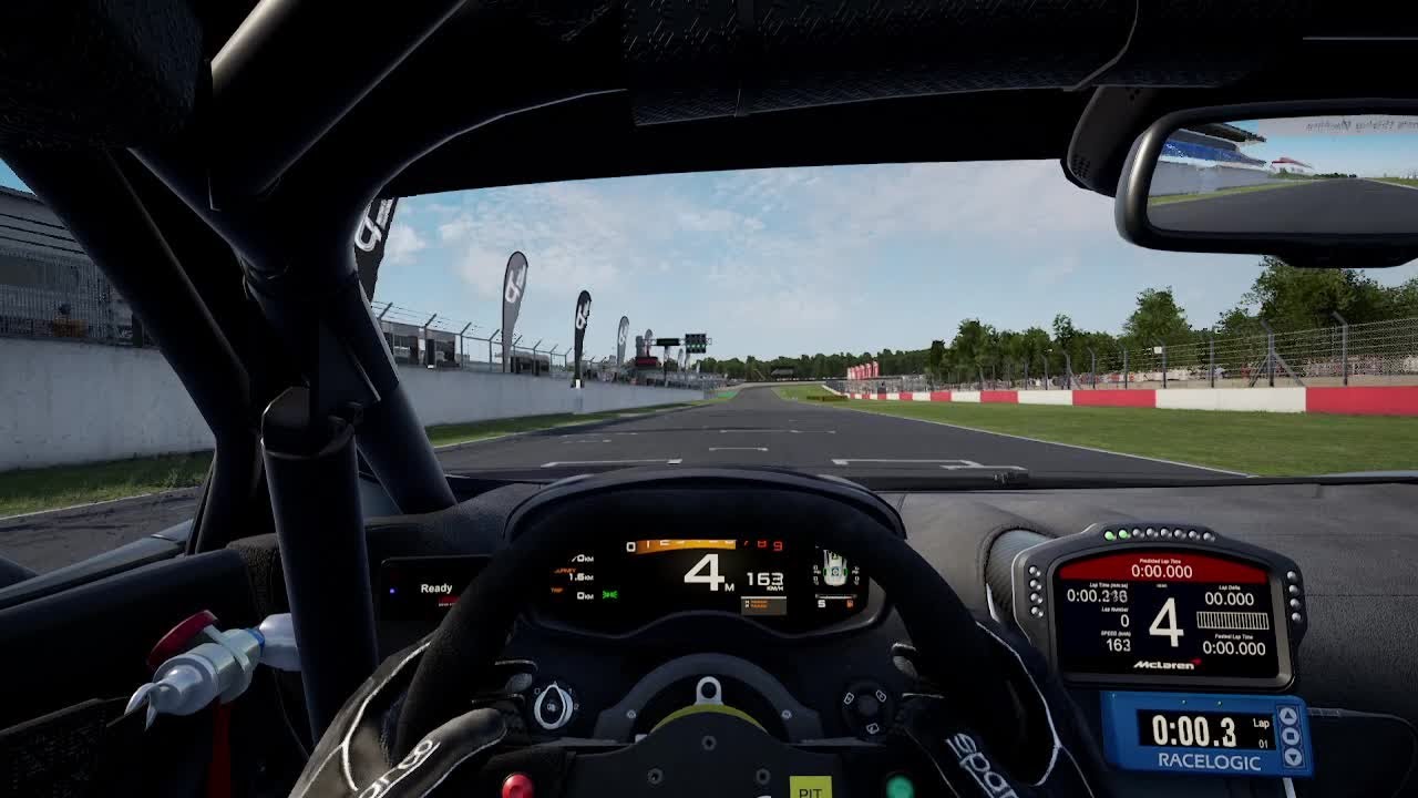 ACC Donington Park McLaren 570s GT4 2016 (Dry) Track Guide (Hotlap