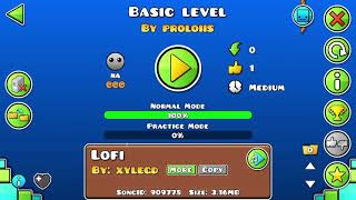 Basic Level By Me Geometry Dash