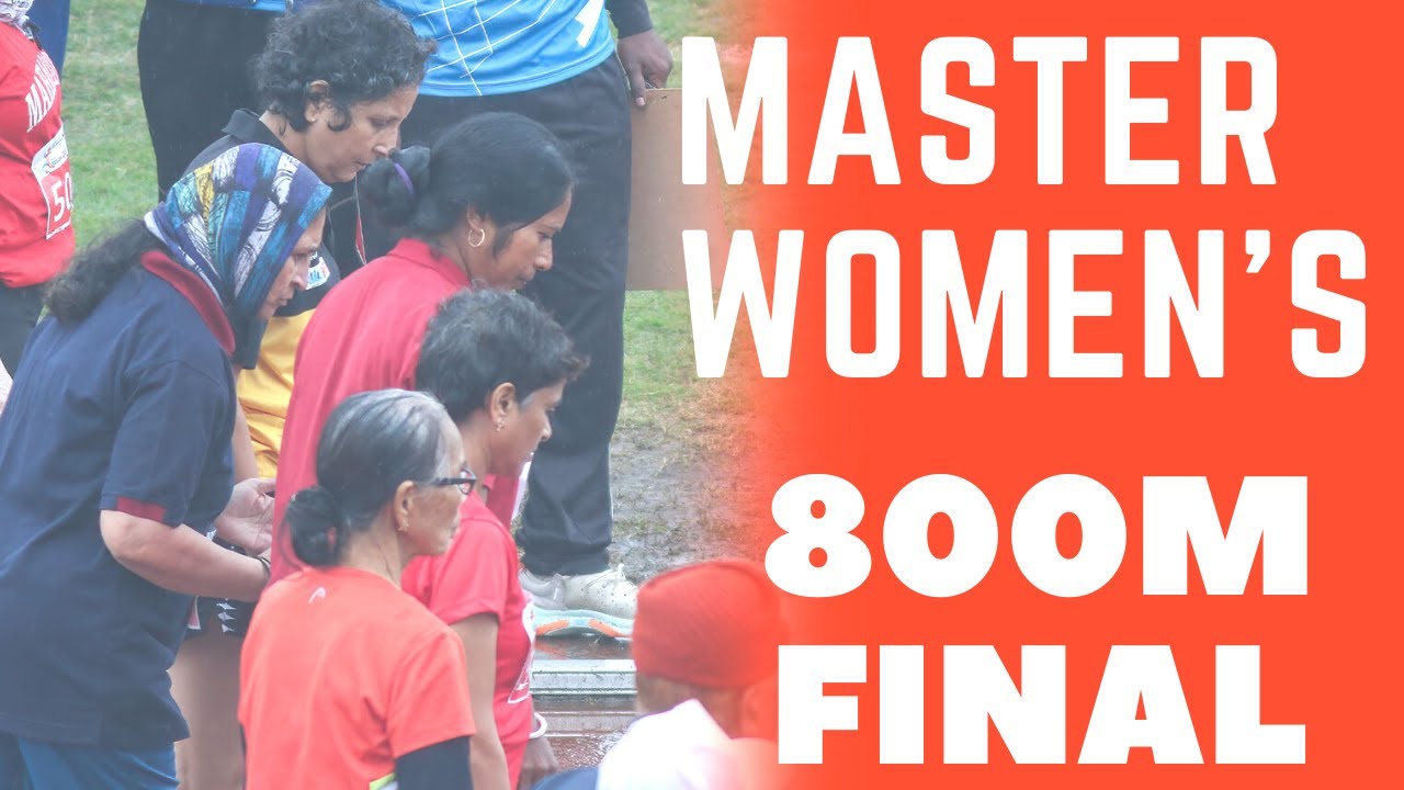 800m Women 55 Years Final 41st National Masters Athletics Championship 2020,