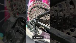 Lachlan Morton’s dirty Topstone race bike #shorts
