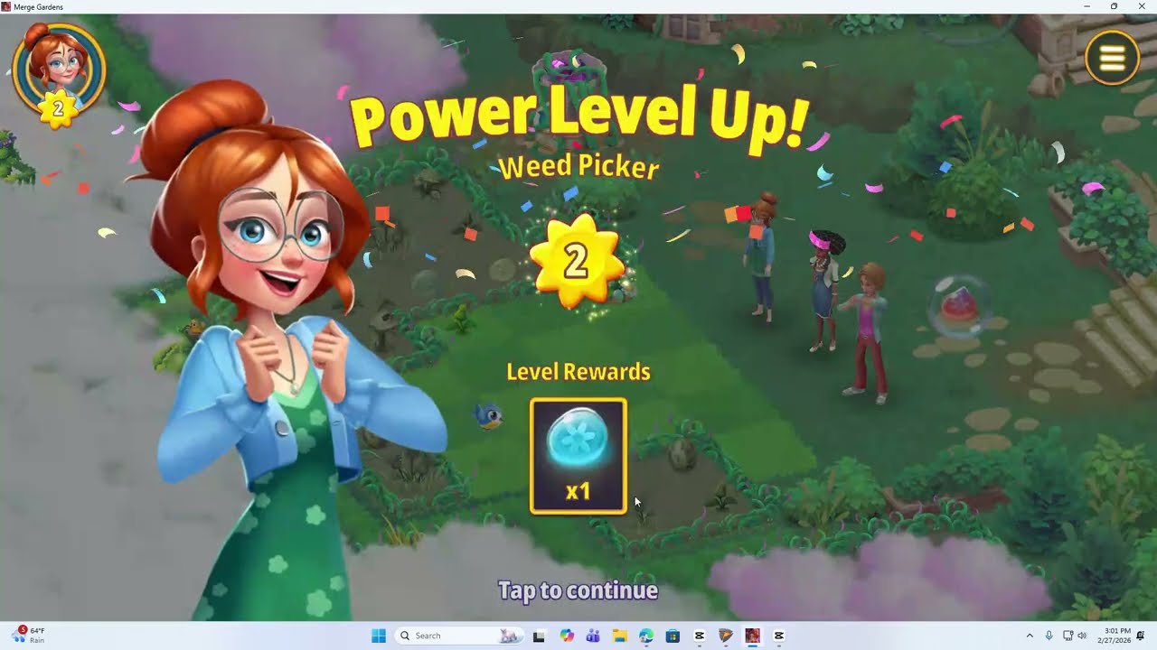 Merge Gardens Level 1 to 4 EP23