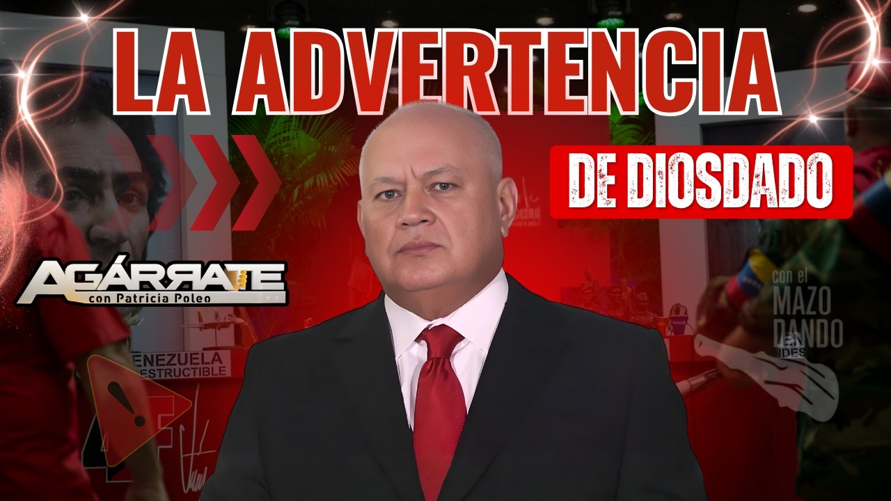DIOSDADO AMENAZA CON CÁRCEL