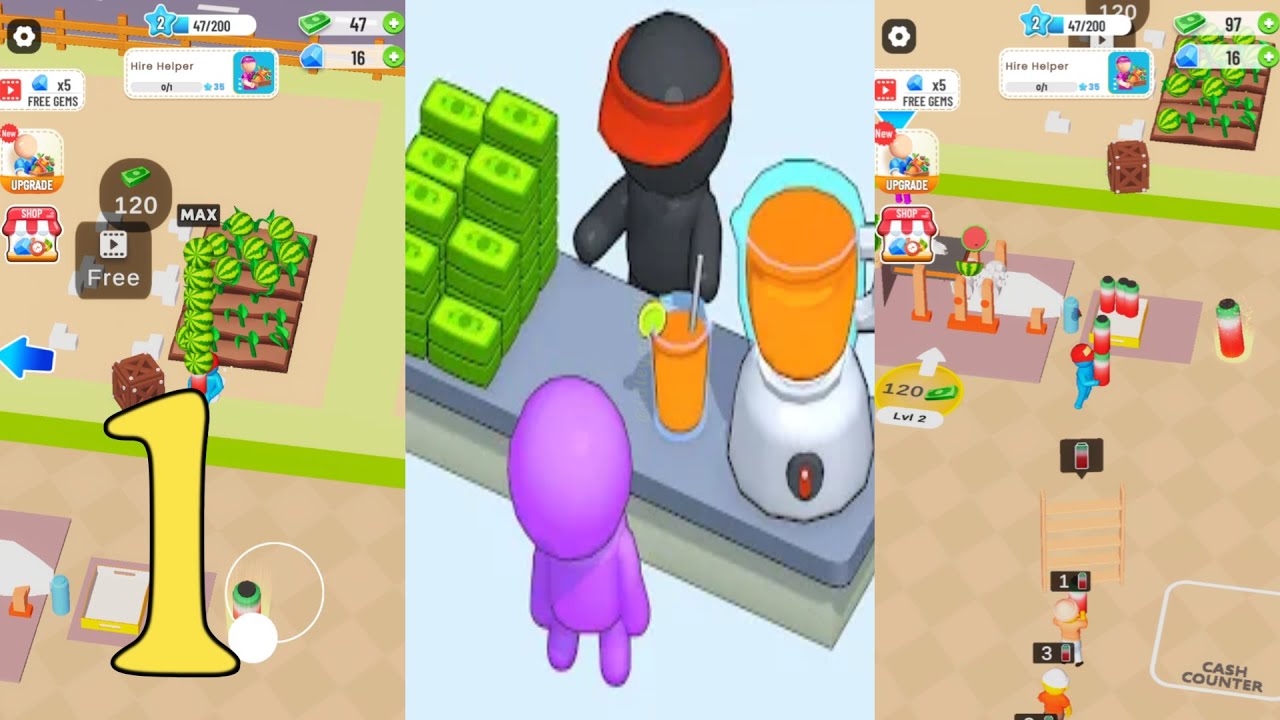 Juice Factory – Fruit Farm 3D Gameplay Mobile Game Walkthrough All ...