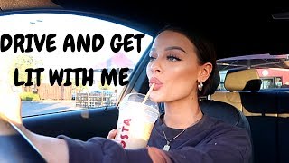 DRIVE AND GET LIT WITH ME | Madison Sarah