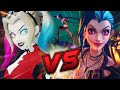 Harley Quinn VS Jinx EXPLOSIVE Fight! (DC Suicide Squad VS League of Legends) | DEATH BATTLE!