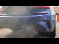 BMW 330e M Sport Cold Start (exhaust flap solenoid removed)