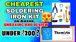 SOLDERING IRON KIT AMAZON | SOLDERING IRON KIT HONEST REVIEW | BEST SOLDERING KIT ON AMAZON