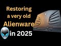 Restoration of a 2007 model Alienware found on a garbage bin thrown by neighbors