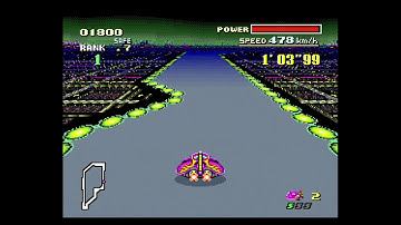 SNES Mini F-Zero Fire Stingray Mute City 3 Perfect 1st Practice
