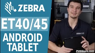 Zebra ET45 Tablette, 10-pouces, Android, WLAN, 5G │