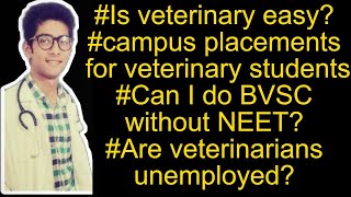 ⭕Veterinary Job Campus Placements Scope  Jobs, Salary Career, Job Sectors Bvsc Easy