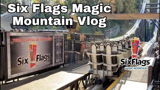 Six Flags Magic Mountain | Our First Trip VLOG