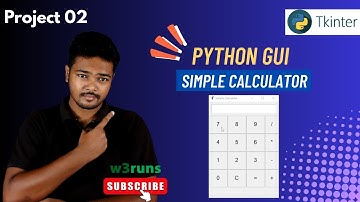 🔢 Build a Simple Calculator with Python Tkinter GUI | Step-by-Step Tutorial