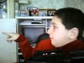 shooting my little brother with my m4 airsoft gun