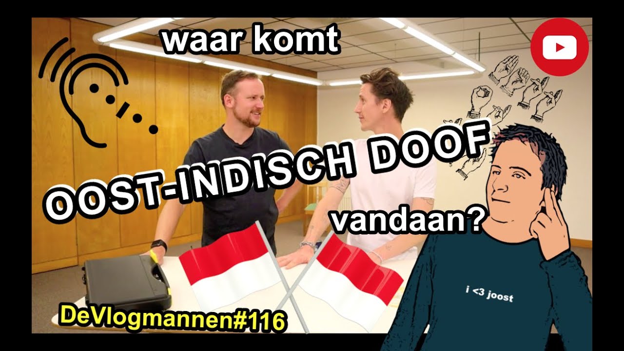 "OOST-INDISCH DOOF", HOE ZIT DAT? | 5 minuten | #DeVlogmannen #116