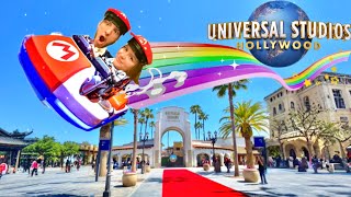 EVERY RIDE AT UNIVERSAL STUDIOS HOLLYWOOD IN 6 HOURS ?! 2024