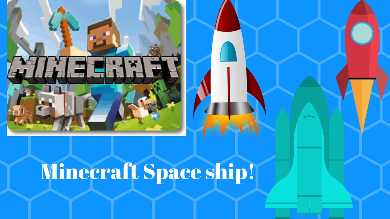 Minecraft How To Make A Space Rocket in 1.11.2 - YouTube
