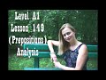 Prepositions/Предлоги... Test 11/ Анализ