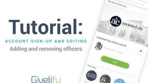 How to Add and Remove an Officer