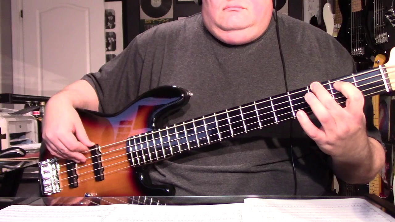 HIM All Lips Go Blue Bass Cover with Notes & Tab YouTube