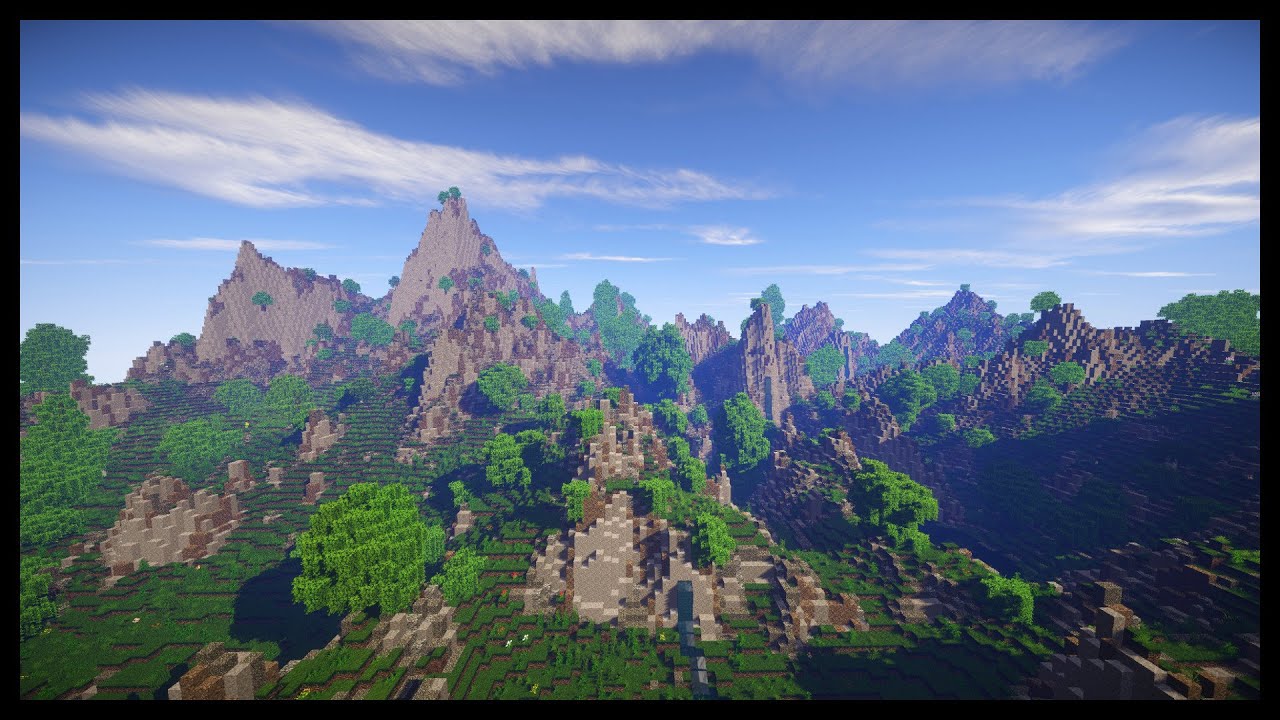 Minecraft Cinematic - Medieval Mountain Map - YouTube