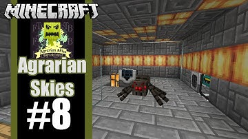 Minecraft Modded Skyblock! Agrarian Skies Ep.8 Auto-Spawner!