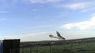 stratos flying at soccer field