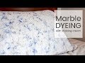 How to Dye Fabric: Marble Dyeing with Shaving Cream