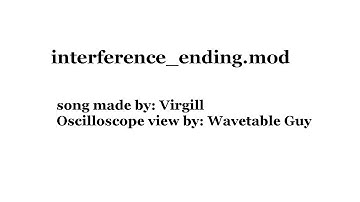Virgill - Interference Ending ~Mario Forever Fastrun 5-1 Theme~ (Oscilloscope View)