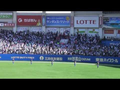 千葉ロッテvs東京ヤクルト@QVCマリン 7回表 ラッキー7東京音頭 2013/6/2