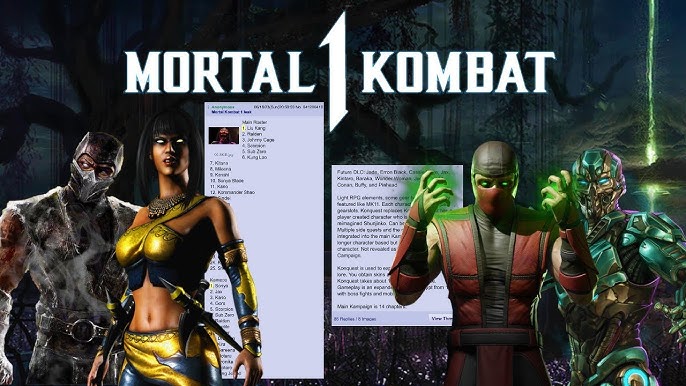 The Vault Ohio on LinkedIn: Mortal Kombat 1 Roster Leak: The