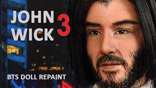 I Made A Keanu Reeves Doll | John Wick 3 | BTS Jung Kook Repaint