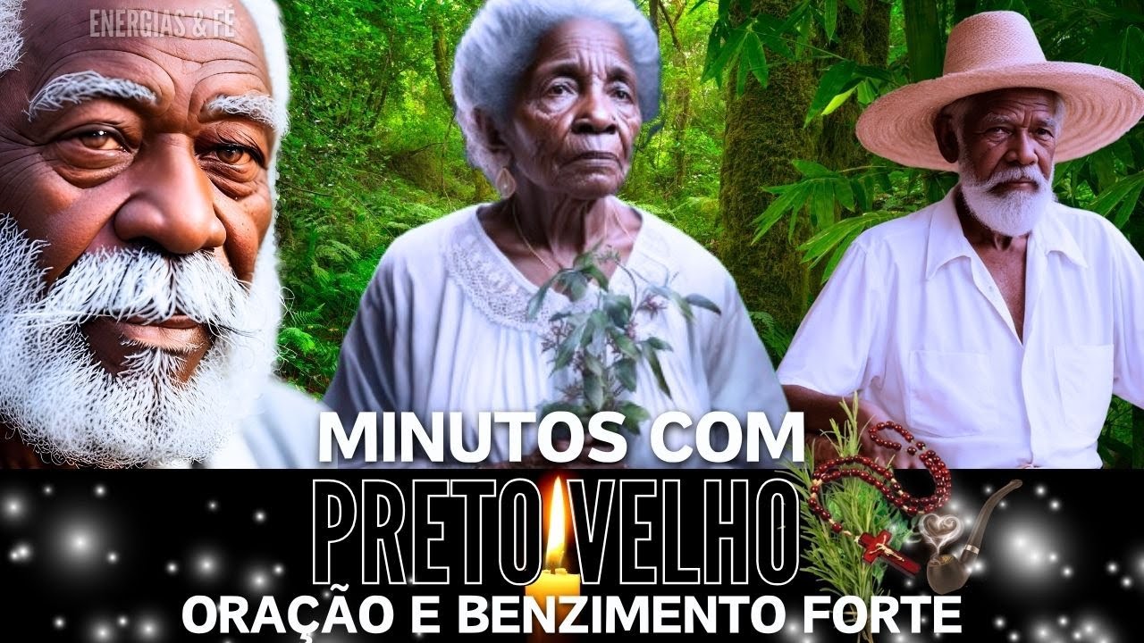 PRETO VELHO PAI JOAQUIM REZA FORTE para TIRAR o MAL INVEJA MENSAGEM e ORAÇÃO DE PROTEÇÃO 