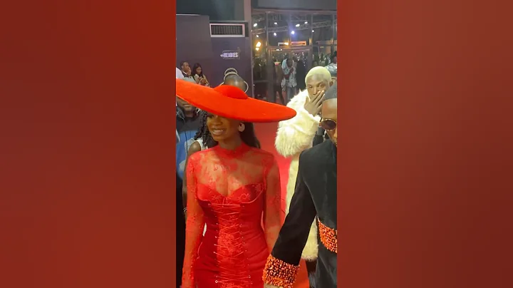 THE POWER COUPLE - JUMA JUX AND PRISCILLA AT HEADIES AWARD