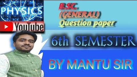 Nuclear and Particle Physics || 2021 KU Question paper  || Bsc general 6th sem