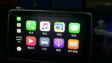Mazda Android Video Interface Carplay Demo