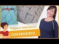 Tipps und Anleitungen für Covernähte, z.B. Sweatshirt nähen und Kissen mit Ziernähten