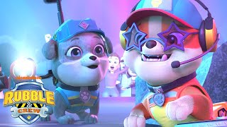 Dj Rubble Performs On Stage While Motor Goes Boom Rubble & Crew