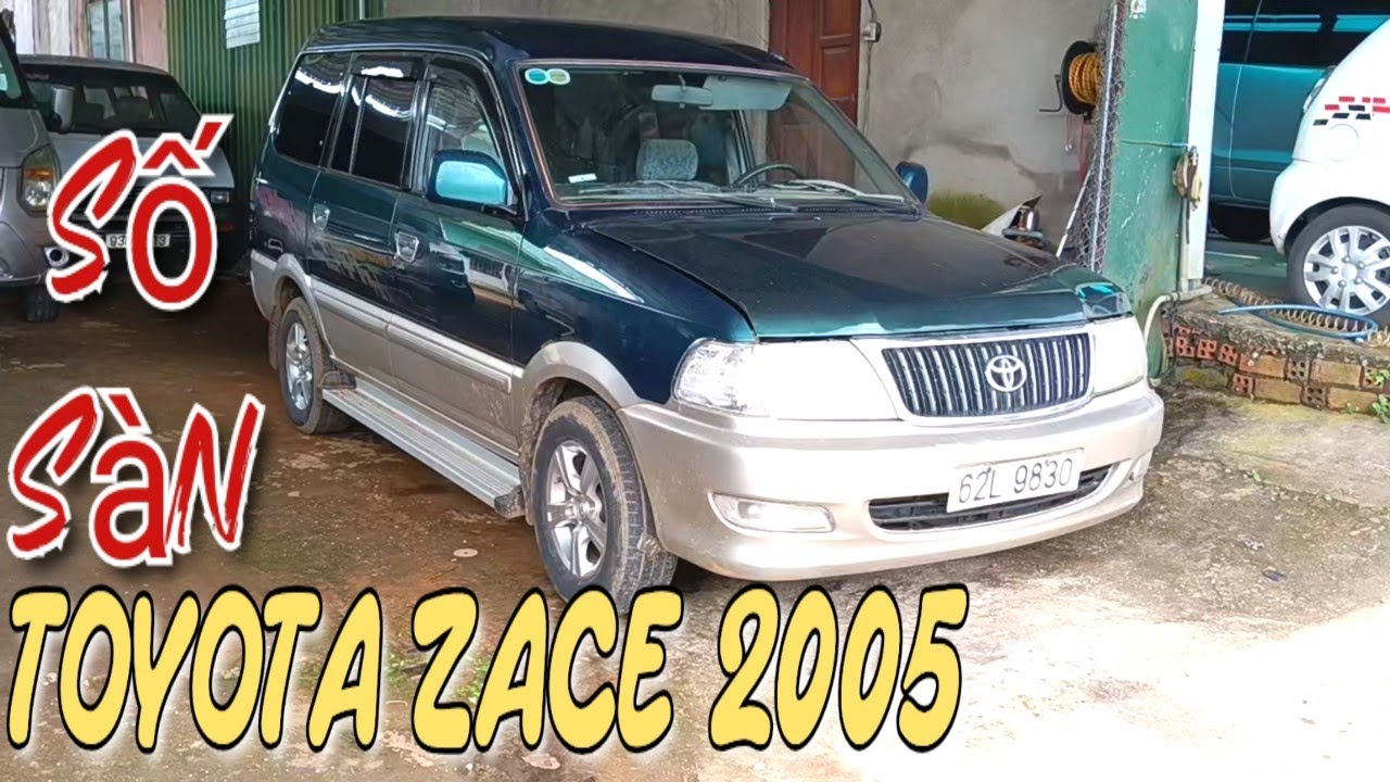 Toyota Zace GL 2005 số sàn 8 chỗ giá chỉ 130 triệu | Ô-tô Thanh Xuân