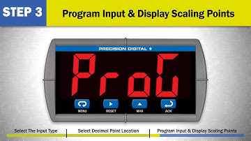 Trident Programming for a 4-20 mA Input