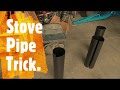 Stove Pipe How To Snap Together Trick