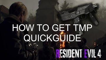 Resident Evil 4 Demo-How to get TMP quickguide