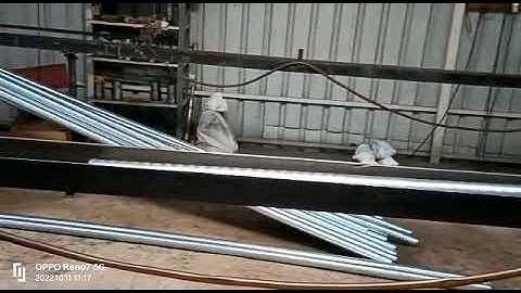 post tensoning pipe making #uconpt