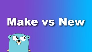 make() vs new() - Similarities & Differences